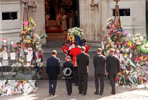 Princess Diana - Funeral - Westminster Abbey, London - PA Images Princess Diana - Funeral - Westminster Abbey, London - PA Images