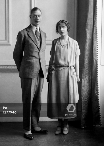 Royalty - Duke of York and Elizabeth Bowes-Lyon - 1923