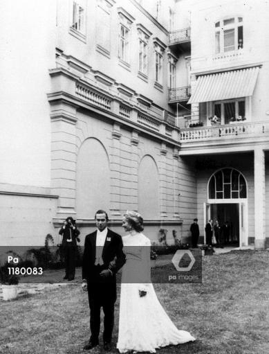 princess michael of kent wedding dress Princess Michael of Kent, Marie Christine von Reibnitz wedding dress