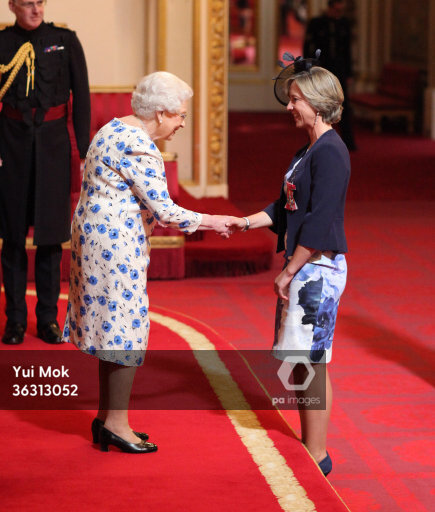 Former English cricketer Clare Connor from Hove is awarded an CBE (Commander of the Order of the… Former English cricketer Clare Connor from Hove is awarded an CBE (Commander of the Order of the British Empire) by Queen Elizabeth II during an investiture ceremony at Buckingham…