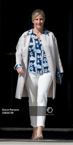 The Countess of Wessex attends the launch of Exercise Ice Maiden at the Royal Military Academy Sandhurst in Camberley.