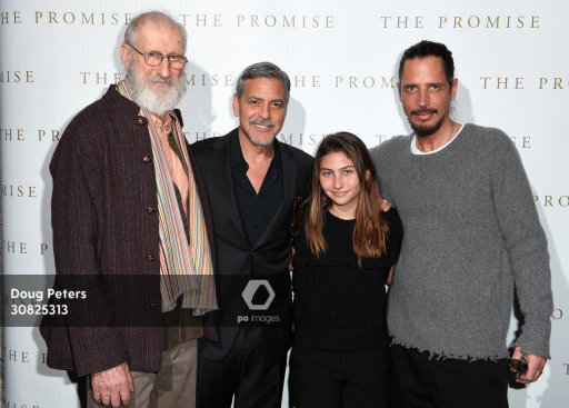 George and Amal at special screening of The Promise in London 2.30825313