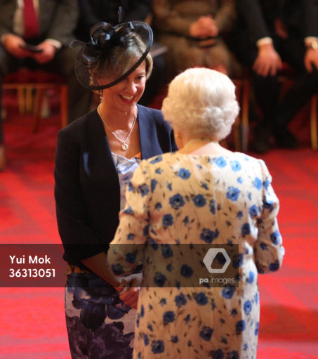 Former English cricketer Clare Connor from Hove is awarded an CBE (Commander of the Order of the… Former English cricketer Clare Connor from Hove is awarded an CBE (Commander of the Order of the British Empire) by Queen Elizabeth II during an investiture ceremony at Buckingham…