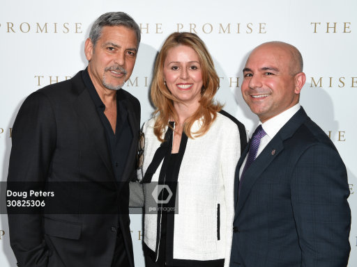 George and Amal at special screening of The Promise in London 2.30825306