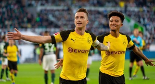 Wolfsburg, Germany 03.11.2018, 1. Bundesiga, 10. Spieltag, VfL Wolfsburg - BV Borussia Dortmund, Torjubel, Marco Reus (BVB) jubelt nach seinem treffer zum 0:1 ( DeFodi001 ***â¦
